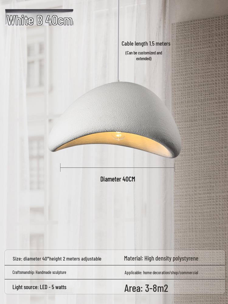 Wabi-Sabi Designer Chandelier for Yuanbao Coffee & B&B