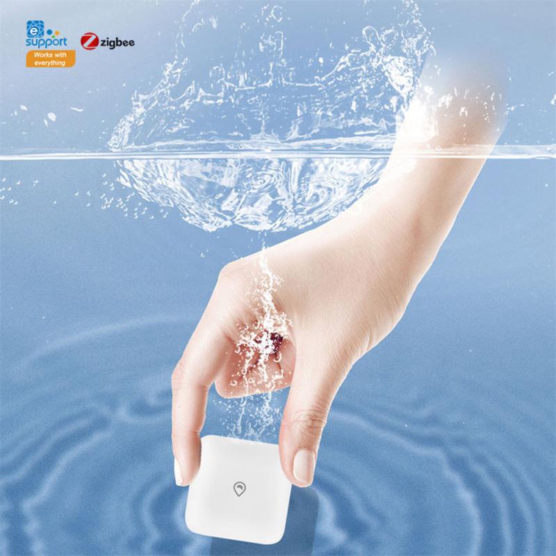 Zigbee Water Leakage Sensor Water Level Immersion Leak Detector Smart Home Tuya Ewelink Yandex Alice App Alarm Gateway Required