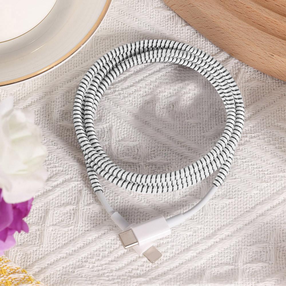 For iPhone 20W Charger Head Protector USB Data Cable Line Protection 18w Charging Plug Cable Protector Silicone Case
