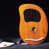 21 Saiten Lyra Harfe 19 16 Saiten Mahagoni Fichtenholz Tragbare Harfe Klavier Musikinstrument Mit Ersatzsaiten