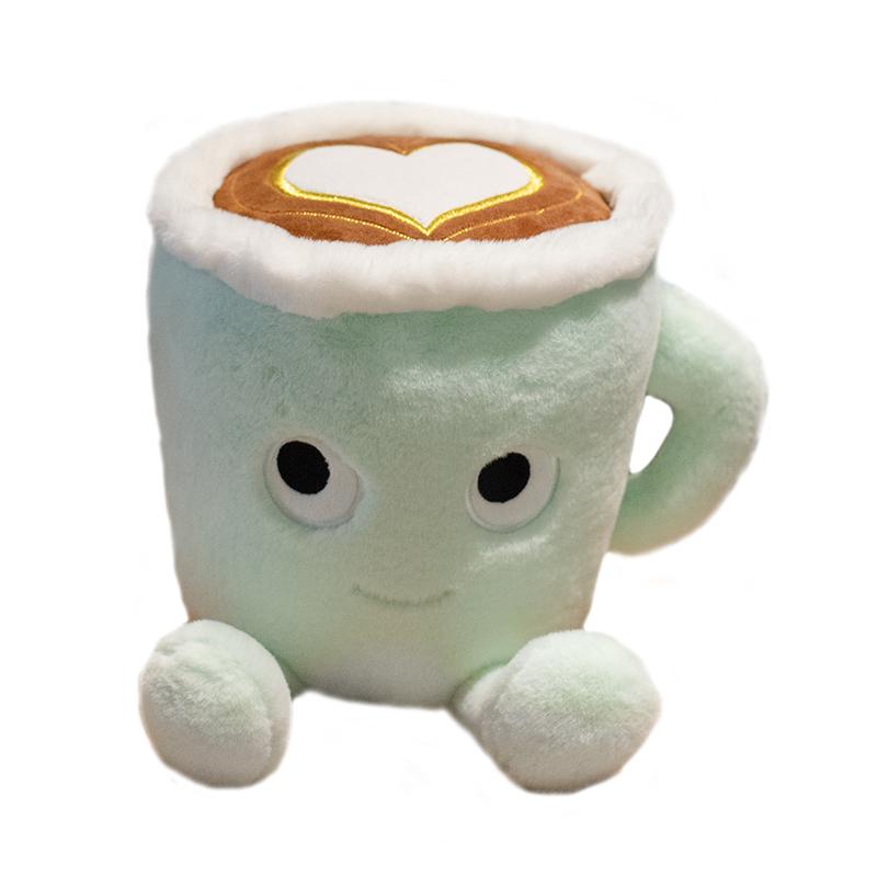 Neu 20/30CM Cartoon Bubble Tea Tasse Latte Form Kissen Plüschtiere Realistisches Kaffee Gefülltes Weiches Rückenkissen Baby Lustige Geschenke