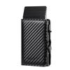 RFID Blocking Credit Card Holder Minimalist Men Wallet Carteira Masculina Money Bag Carbon Fiber Id Bank Cardholder Coin Purse