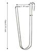 4PCS U Shape Kitchen Storage Rack Bold Bathroom Organizer Hook Hanging Cup Drying Hook  Door