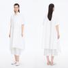 JNBY Women's Asymmetric Shirt Collar A-Line Dress