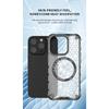 Custodia Trasparente di Lusso Magnetica Magsafe per Ricarica Wireless per IPhone 15 14 Plus 13 12 11 Pro Max Cover Antiurto a Protezione Completa