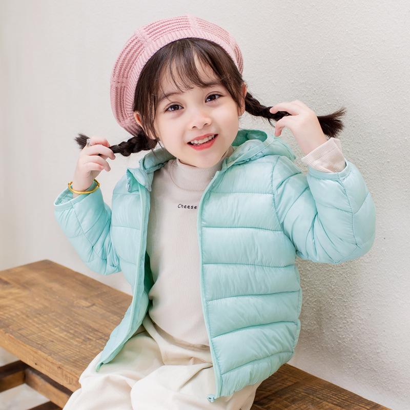 Clearance: Lightweight Baby & Toddler Down Cotton Jacket with Ear Design - Unisex Winter Coat