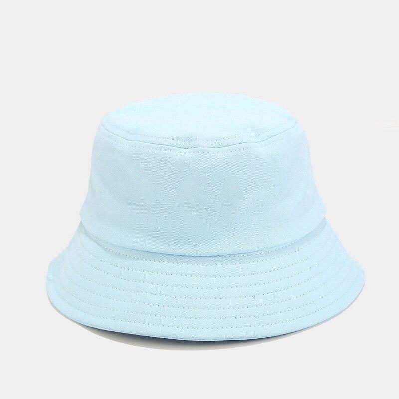Unisex Foldable Bucket Summer Hat Women Outdoor Sunscreen Cotton Fishing Hunting Cap Men Bob Chapeau Sun Hats