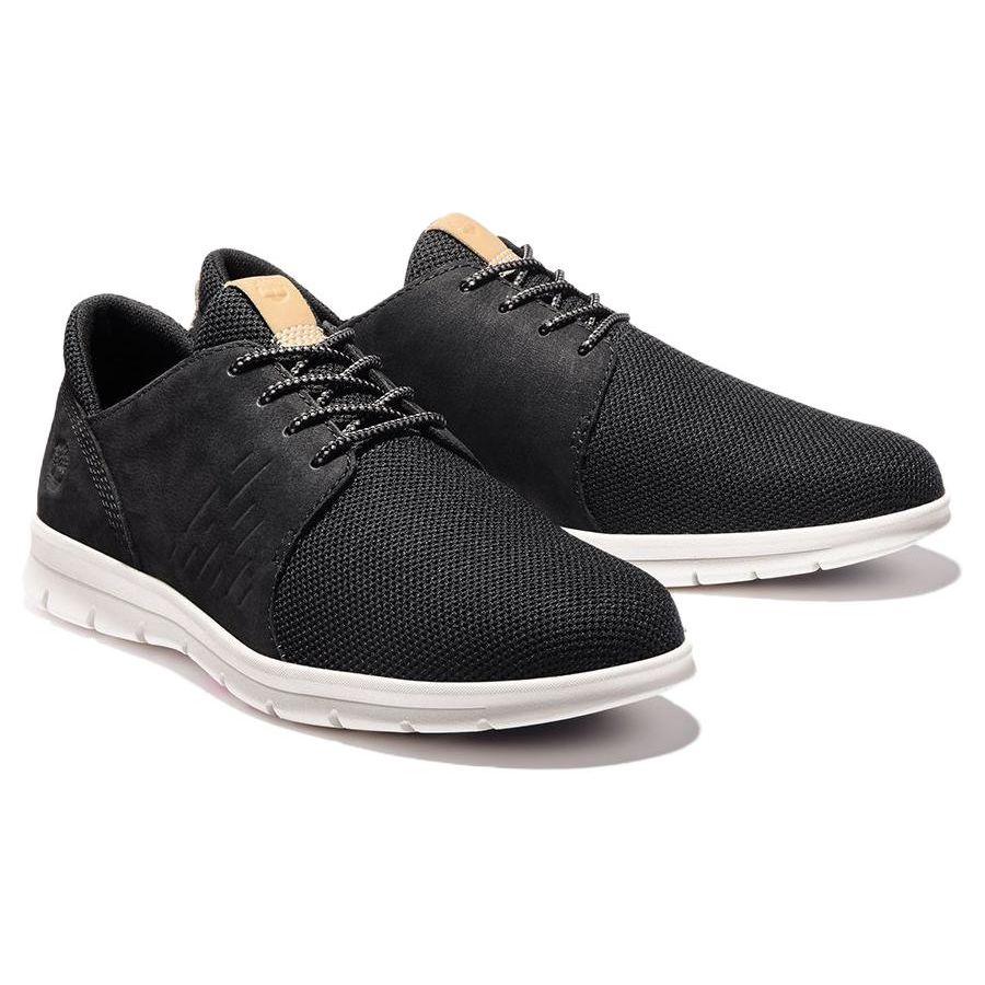 Timberland Graydon Shock Absorbing Slip Resistant Breathable Low Top Casual Shoes Men sneakers Black TB0A1XG20011