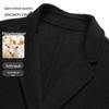 SNOWFLYING Men's 100% Merino Wool Double-Sided Suit Coat