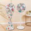 Universal Full Coverage Dustproof Electric Fan Cover for Vertical Floor Standing Fans