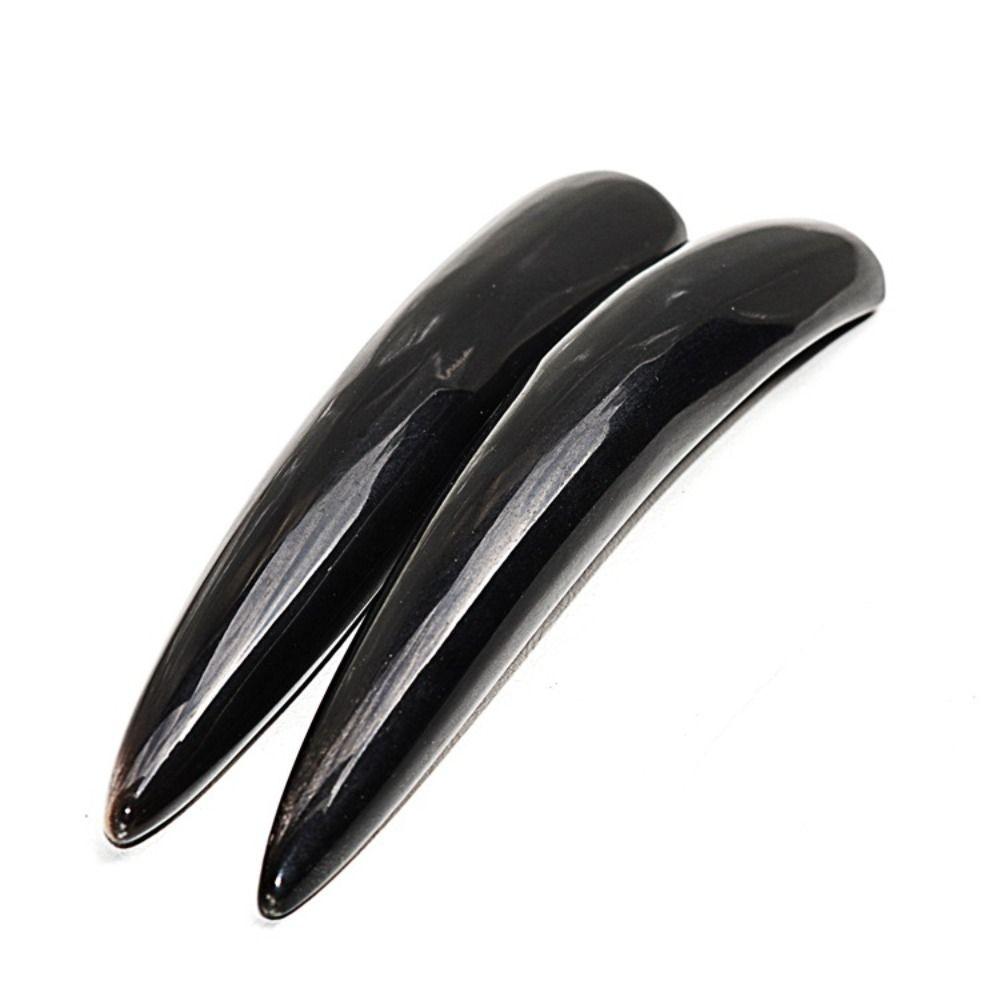 SPA Massage Scraping Bar Black Buffalo Horn Meridian Massage Stick Horn Scraping Tool  Women