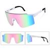 FEISEDY Polarized Sports Sunglasses with UV Large for Outdoor B2837 Men's Protection, Lens, Activities, Golf, Cycling,