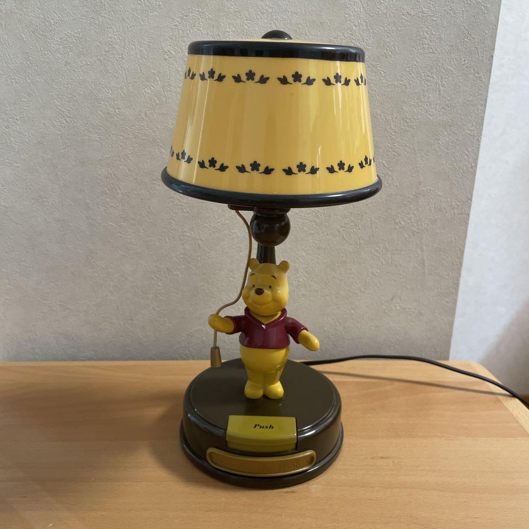 

[USED] Winnie the Pooh figure lamp retro