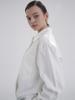 Beulouendeu Cut-Point Long Shirt (White)