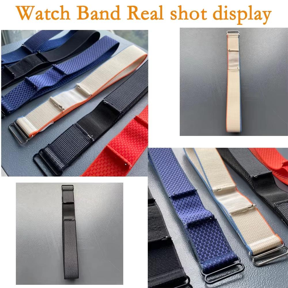 Nylon Loop Sport Bands for Amazfit Helio Strap Brecelet Adjustable Cinturino Replacement Correa Para Helios Straps Amazfit Band 3