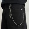 Silver Star Pendant Pants Chain | Edgy Streetwear Waist Chain For Jeans & Casual Outfits