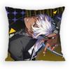 CUTE Game OObey Me World Mammon Pillow Case Antidustmite Pillowcase Invisible zipper silky short plush Sofa cushion cover