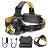 LED Super Bright Headlight USB DC Rechargeable Outdoor Portable Headlamp Angle Adjustable 300LM for Camping Hiking Fishing