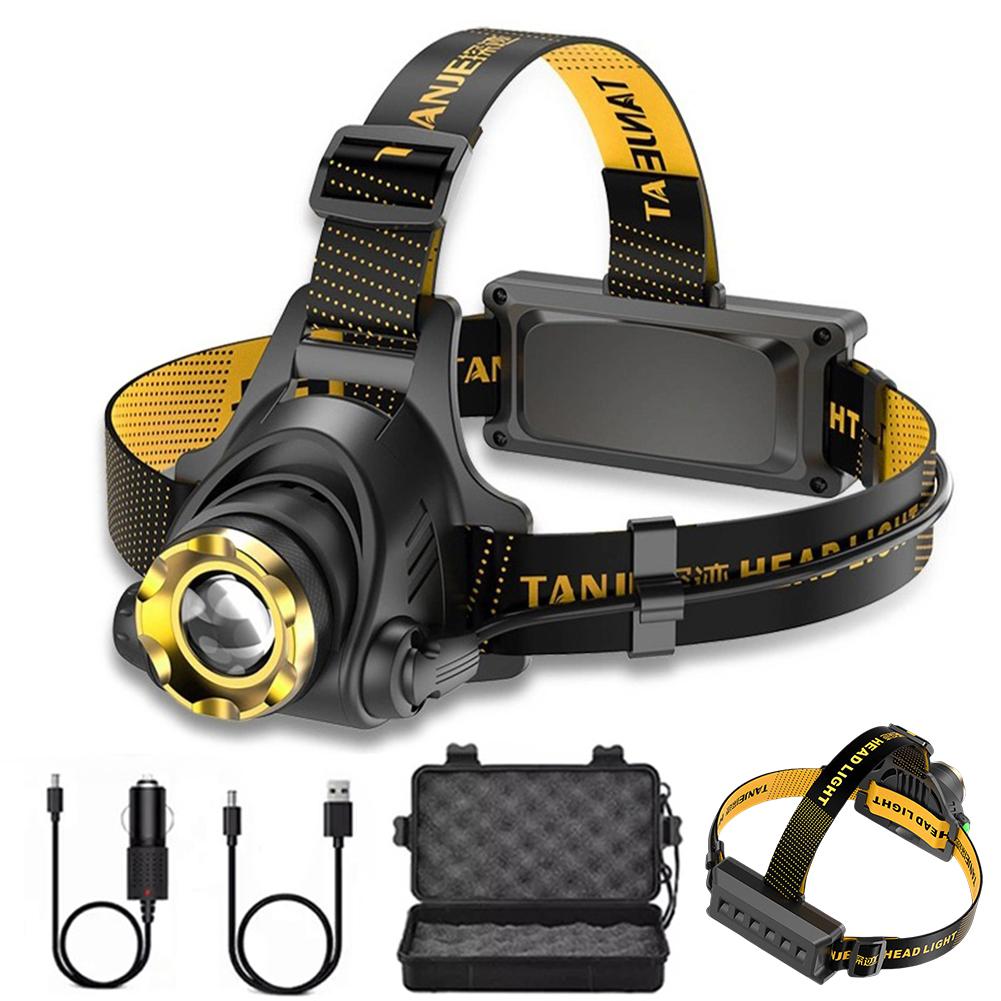 

LED Super Bright Headlight USB DC Rechargeable Outdoor Portable Headlamp Angle Adjustable 300LM for Camping Hiking Fishing China Mainland