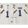 LSU Tigers Football Trikot Herren College Stil Bestickt Trainingsuniform NCAA Teamkleidung