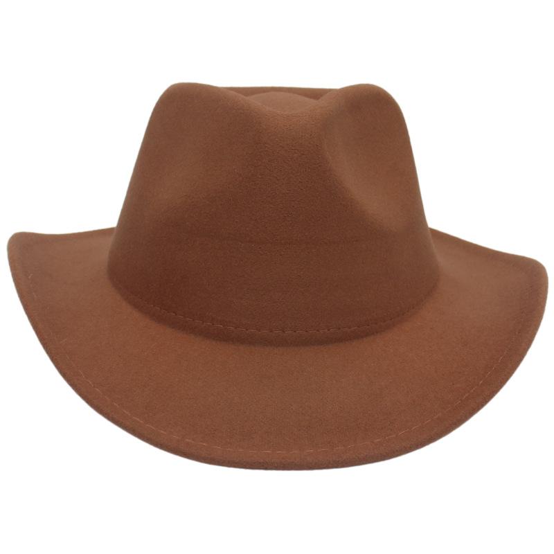 Gentleman'S Jazz Hat Original Style Vintage Top Hat Western Ethnic Cashmere Felt Hat British Hat