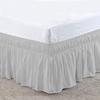 Universal Four Seasons Elastic Bed Skirt with Breathable Ruffle