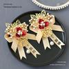 High-Quality Wedding Corsage Pin & Lapel Flower Set for Bride, Groom, Parents & Grandparents