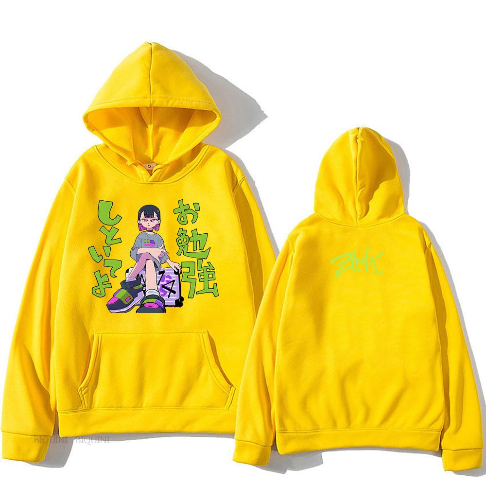 Popová kapela ZTMY ZUTOMAYO Mikiny s kapucí pro muže Podzim Zima Fleece Streetwear