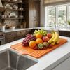 Heat Resistant Kitchen Sink Mat Drainage Function Dish Drying Pad  Home Kitchen