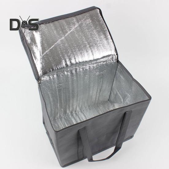 Yalıtımlı Termal Tote Çanta 35L Büyük Kapasiteli Soğutucu Tote Fermuarlı Açıklık Geniş Askılı Gıda Saklama Çantası Plaj Balıkçılık Yürüyüş İçin