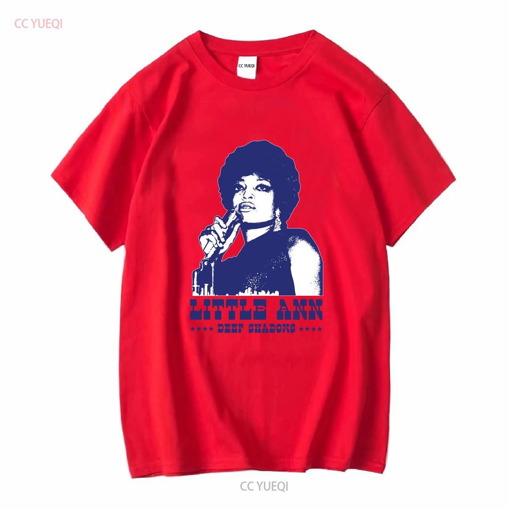 Little Ann T Shirt Music Mod Stax Motown Northern Soul Kent Long or Short Sleeves Vintage Washed Stylish Fashion Unisex Soft