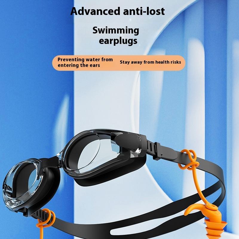 Swim Ear Plugs With Rope Silicone Waterproof Anti-Noise Pool Swimming Earplugs Water Sports Accessories Swim Swimming Ear Plugs