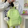 Kindergarten Elementary School Girl Children's Spring Outing Small Backpack Solid Color Cute Backpack