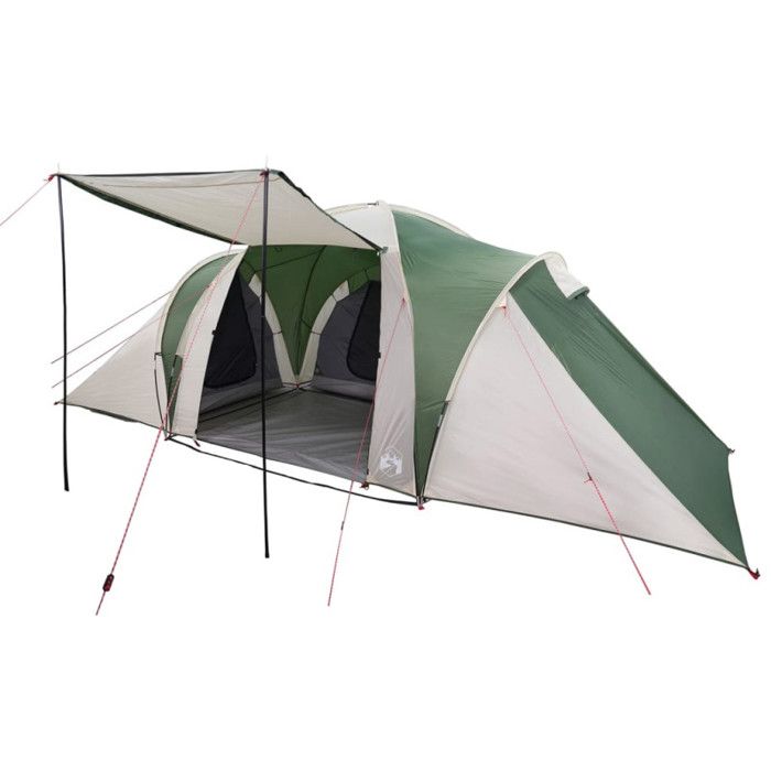 VidaXL Dome Family Tent 6 Person Green Waterproof, Tent, Camping Shelter, Garden Shelter, Camping Tent, Shelter 4009386