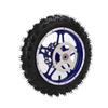 2,5-10 Zoll Hinterradmontage mit Reifen Scheibe Lager Ritzel Rutschfest Blau für Offroad-Motorrad Dirt Pit Bike