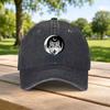 Wolf Head Baseball Cap for Unisex Women  Hook  Loop Duckbill Hat Lightweight Unisex Outdoor Casual Travel Cap