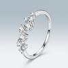 S925 Sterling Silver  Moissanite Wedding Band Ring  Eternity Ring for Women Jewelry