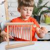 Collaborative Design Musical Instrument Toys Wooden Sound Healing Chime Bell  Interactive Toy