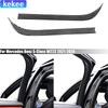 Carbon Fiber B-pillar Decorative Cover Sticker Car Accessories Exterior Trim For Mercedes Benz Maybach S-Class W223 -2024