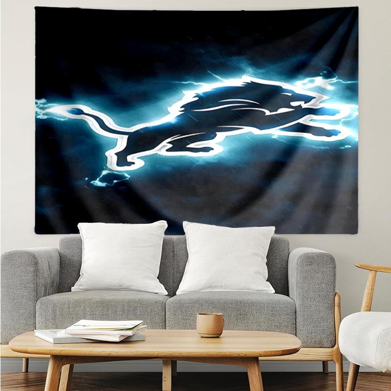 Lions Team Quick-Dry Tapestry Hanging for Bedroom,Livingroom, Playroom,Decor Art Room Wall Tapestry Holiday and Birthday Gifts