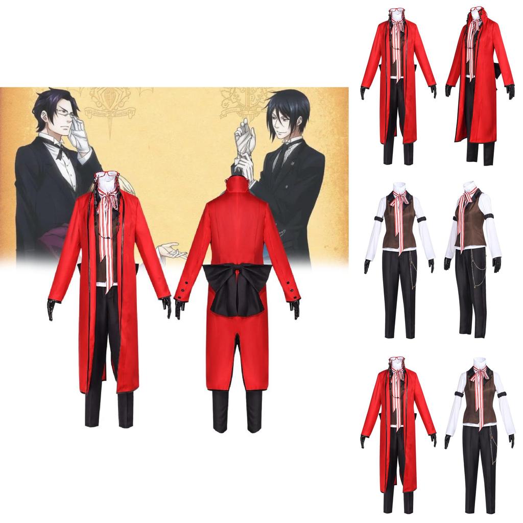 Black Butler Ii Ronald Knox Cosplay Costume Anime Manga Outfit Anime Clothing