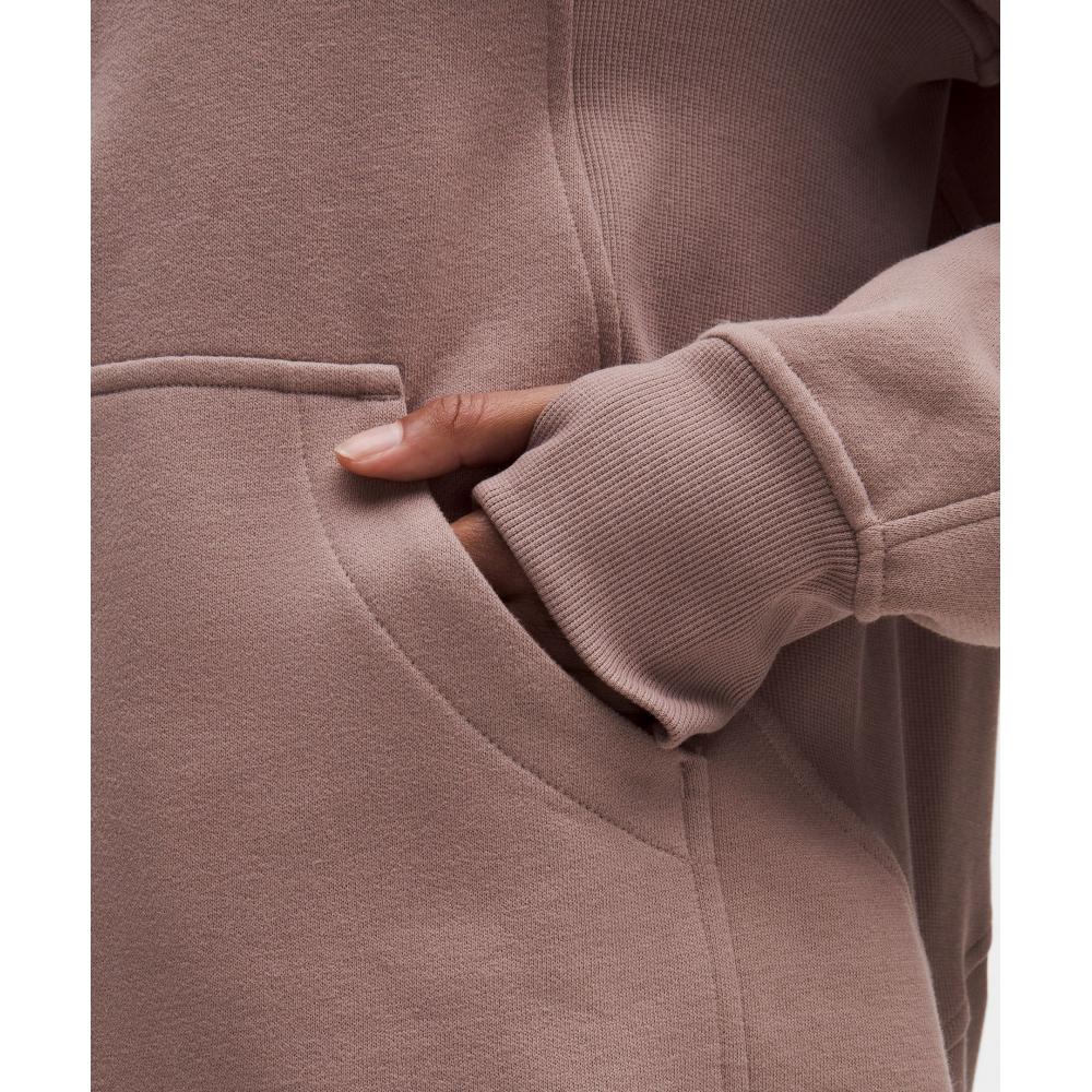 Lululemon Scuba Oversized Funnel Neck Half Zip  Long Ashen Rose