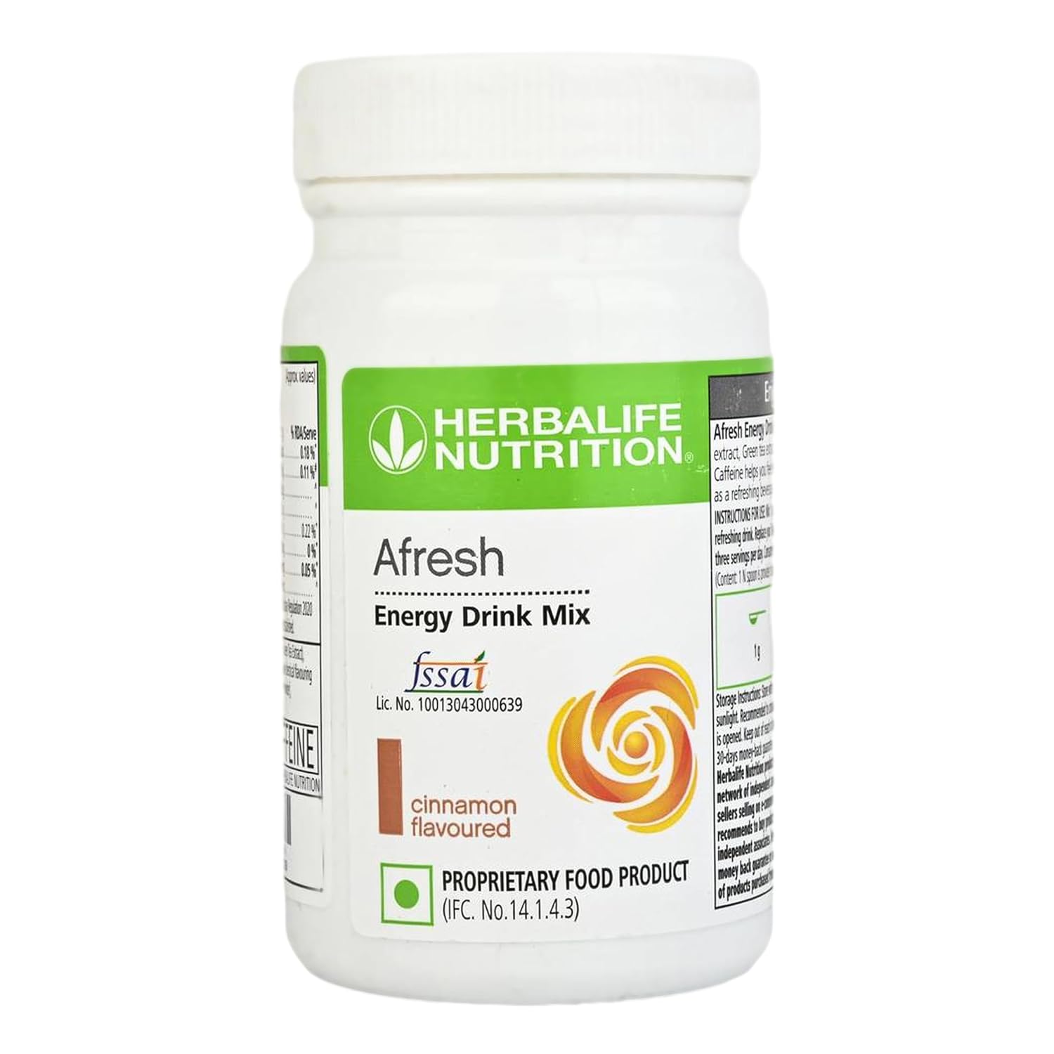 

Суміш енергетичних напоїв Herbalife Afresh (Кориця) - 50 гр