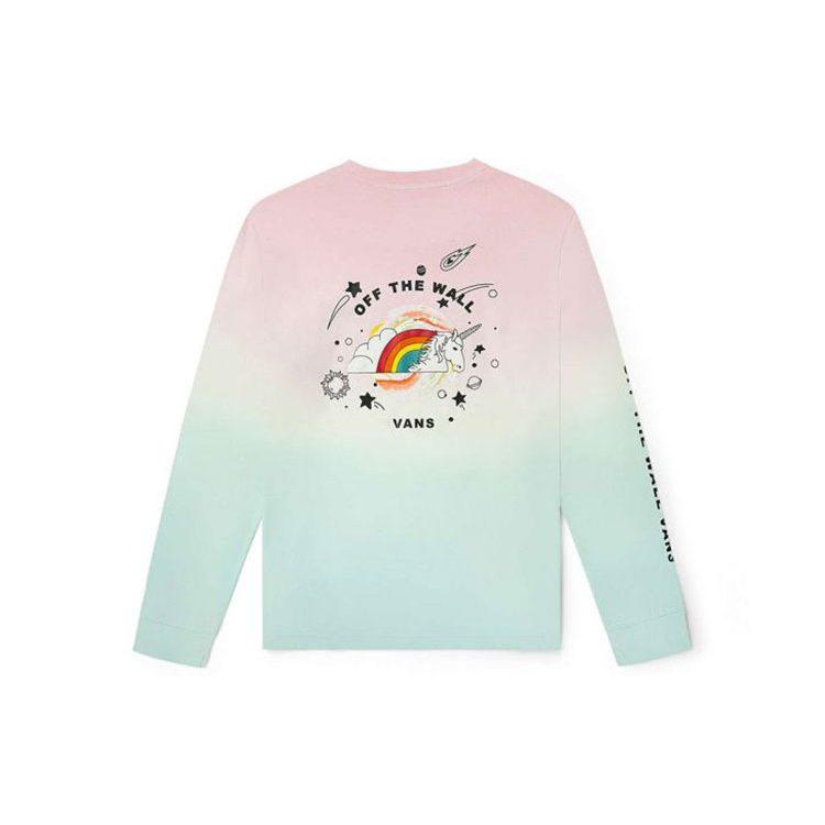 Vans T Shirts Women's Multicolor Crew Neck Moderate Straight Fit VN0A54LDUUZ