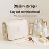 Waterproof Travel Wash Bag with Hook - Large Capacity Wet/Dry Separation