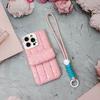 1Pc Color Combination Knot Mobile Lanyard Creative Short Braided Lanyard Mobile Phone Case Key Ring Can Be Detachable Anti-Loss