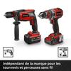 Einhell XS-CASE Coffret de 21 embouts de vissage et douilles