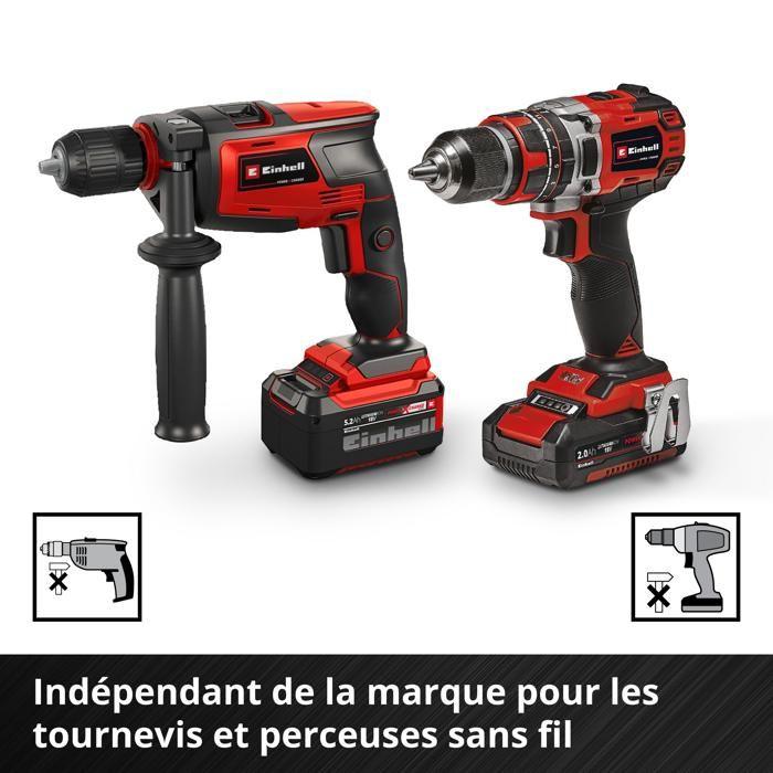 Einhell XS-CASE Coffret de 21 embouts de vissage et douilles