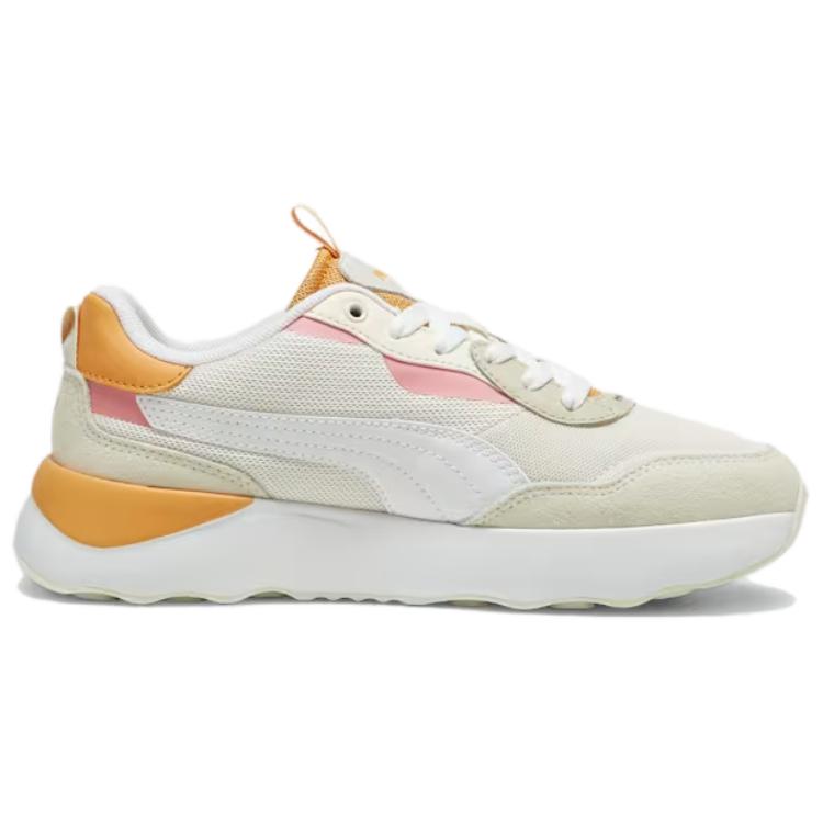 PUMA Runtamed Unisex Sneakers White Mineral Gray Rose Pink 392324-08