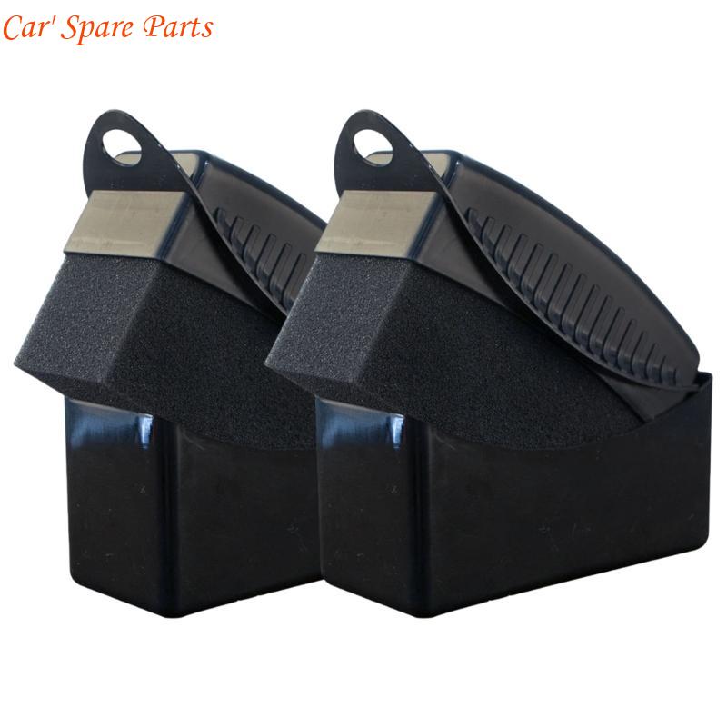 Y4UA Tire Gloss Applicator, Rectangular Wheel Cleaning Sponge Car Detailing Accessory